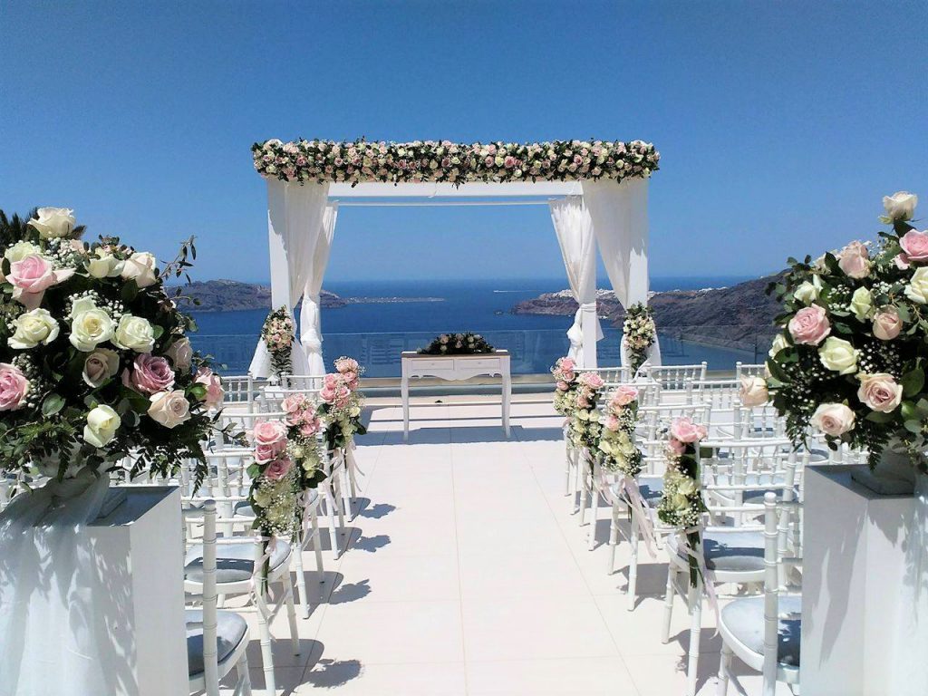 Weddings in Santorini Weddo Agency