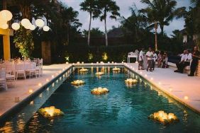 Pool party wedding reception - Creative ideas for your inspiration - Decorations 2 - weddo.agency