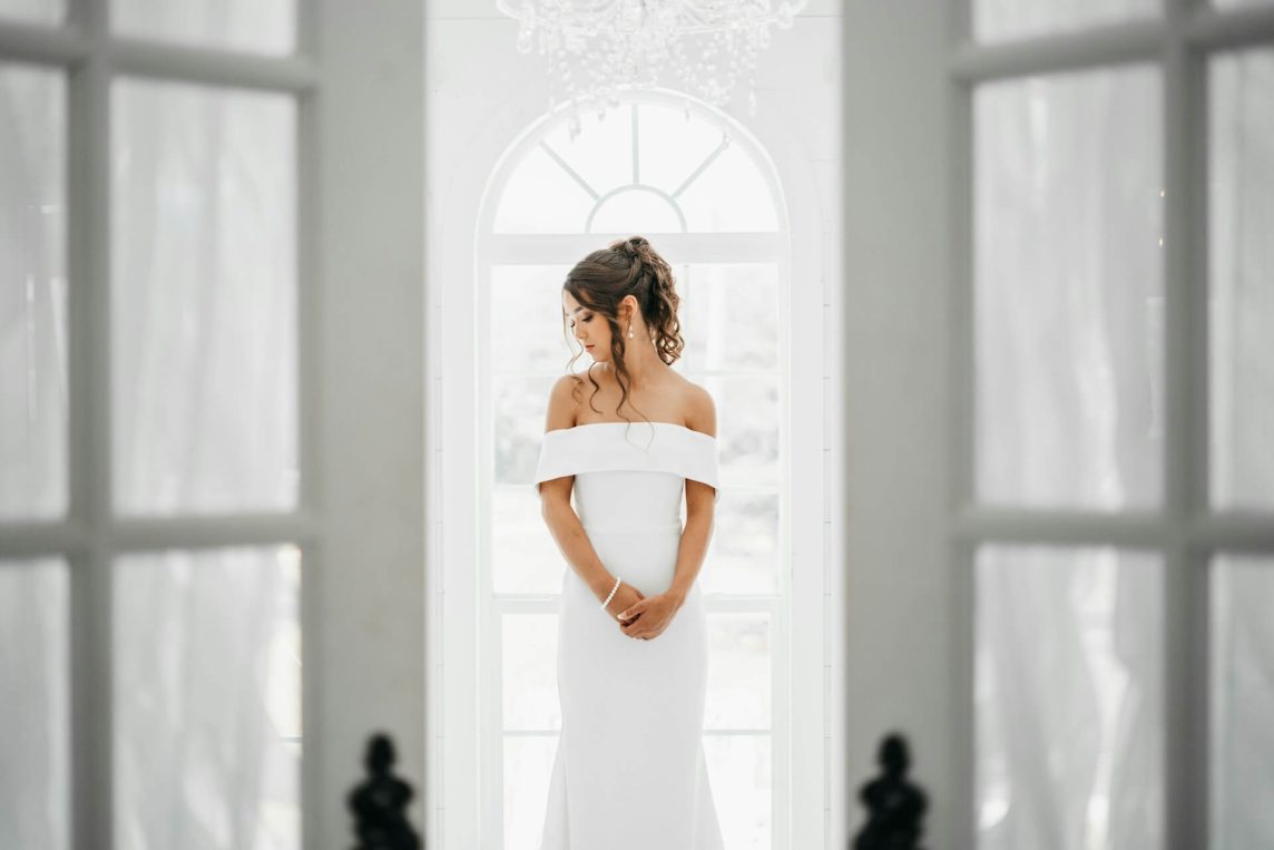 Minimalist Magic Monochrome Wedding Aesthetics